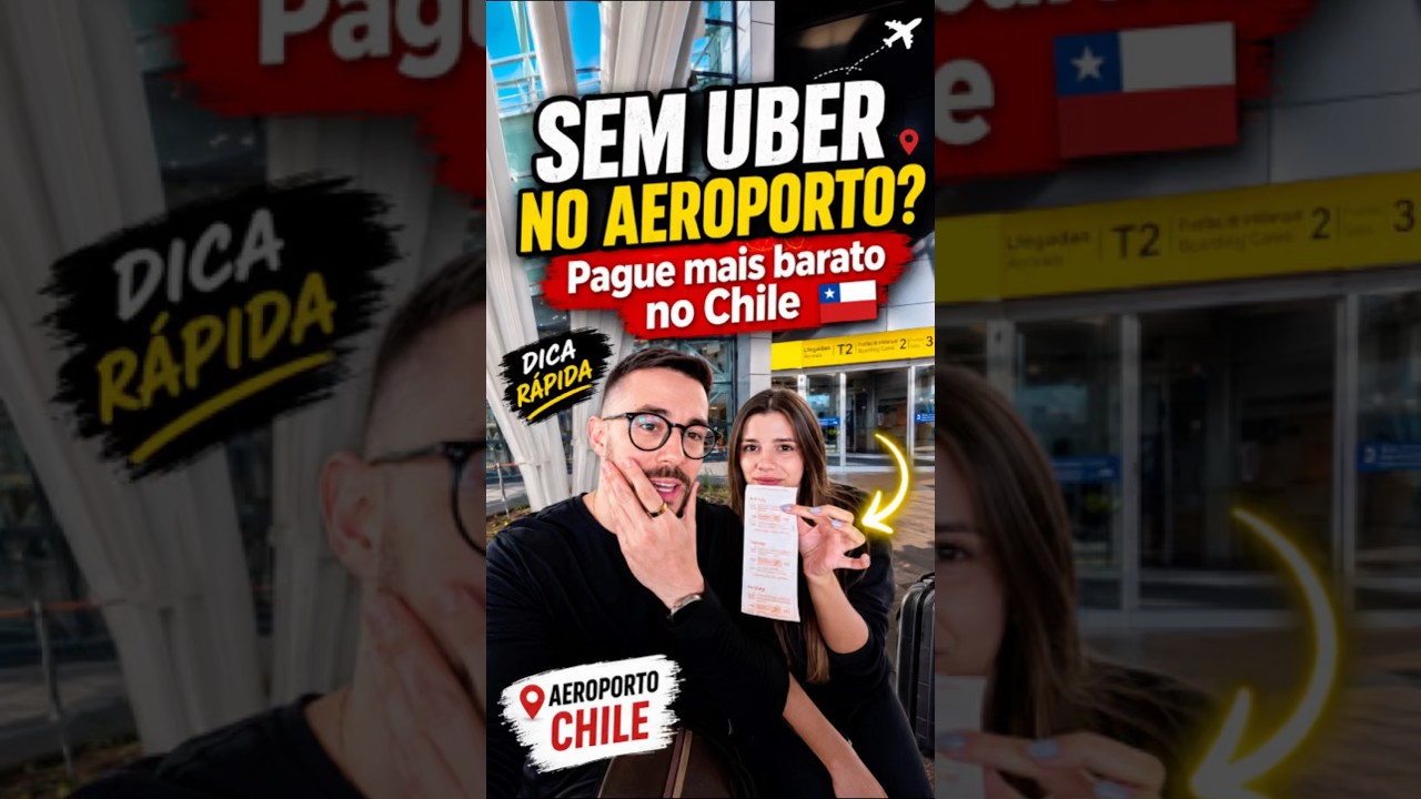Sem Uber e pagando pouco? PEGA ESSA DICA! 🇨🇱 #sharkao #chile #uber #fyp #cortes