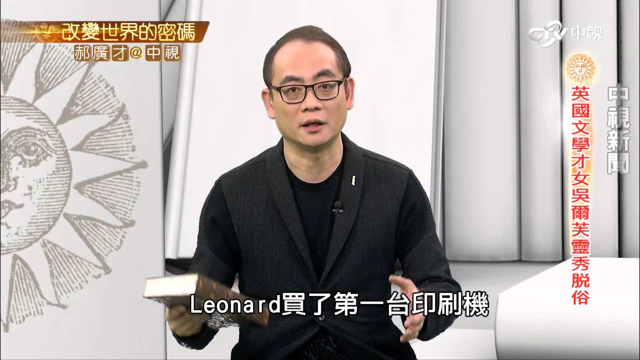 承諾一生的守候 小說家吳爾芙故事 │郝廣才在中視20160408