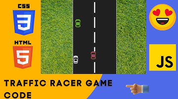 Traffic Racer Game Code | Traffic Racer Game Using Html Css Javascript