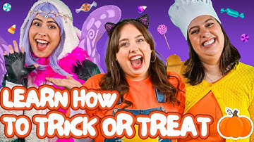 Learn How To Trick or Treat (song) | Nursery Rhyme & Kid Song (Educational Videos for Kids & Babies)