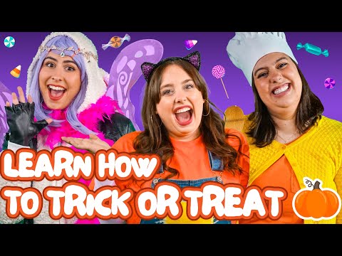 Learn How To Trick or Treat (song) | Nursery Rhyme & Kid Song (Educational Videos for Kids & Babies)