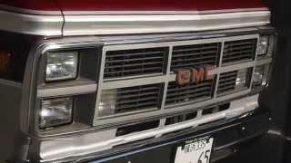 1984年式ＧＭＣバンデュ―ラ車庫入れ