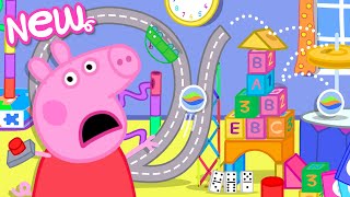 Peppa Pig Tales  The Biggest Marble Run Track Ever  BRAND NEW Peppa Pig Episodes