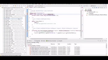 httpservlet cannot be resolved to a type