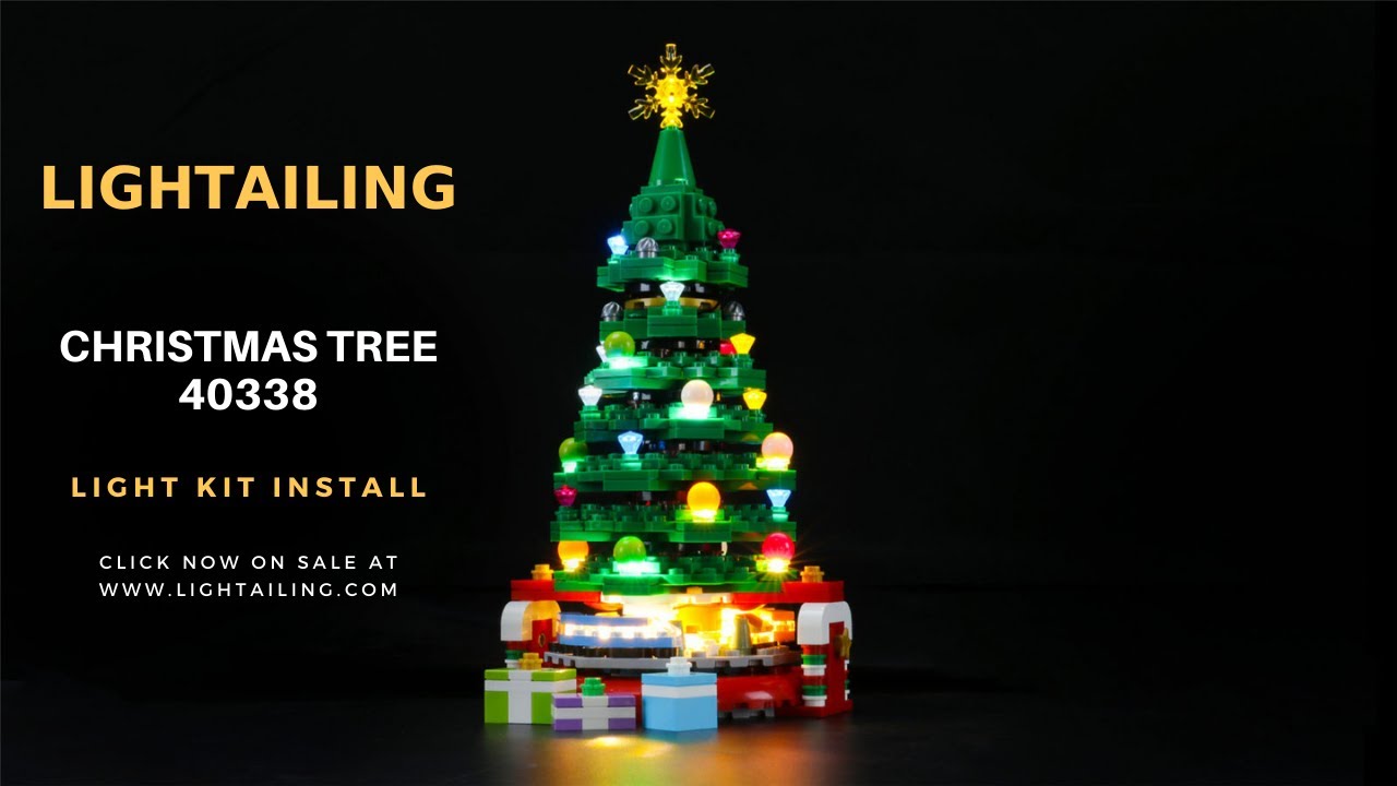 Lightailing Light Kit For Lego Creator Christmas tree 40338