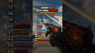 Black Ops 2 DLC Camos Ranked #shorts