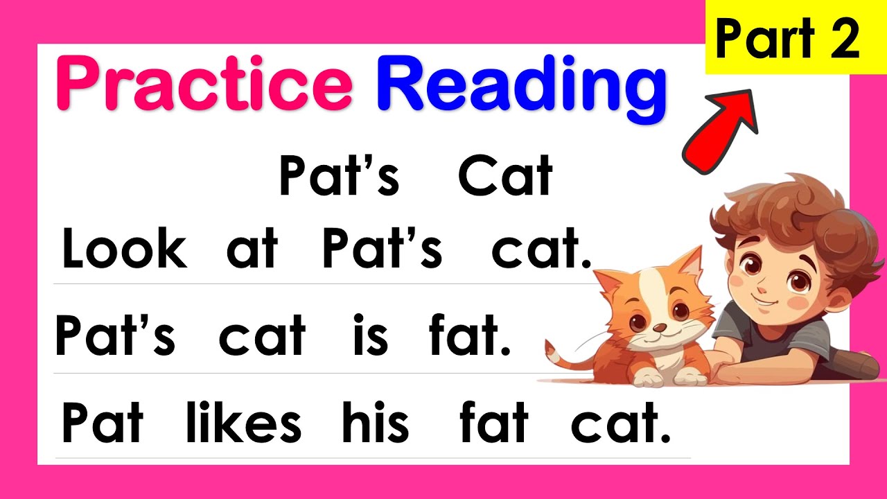 PART 2 READING LESSON ll Practice Reading SENTENCES ll Teacher Ana ...
