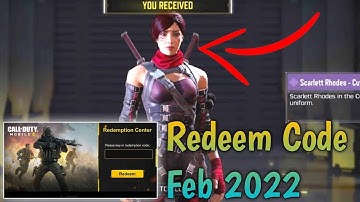Call Of Duty mobile Redeem Code March 2022 | Cod Mobile Redeem Code | Codm Codes | Codm Redeem Code