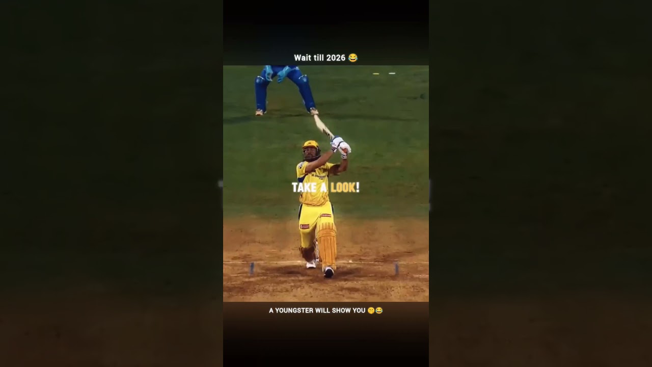 msdhoni play ipl season 16🍭☠️