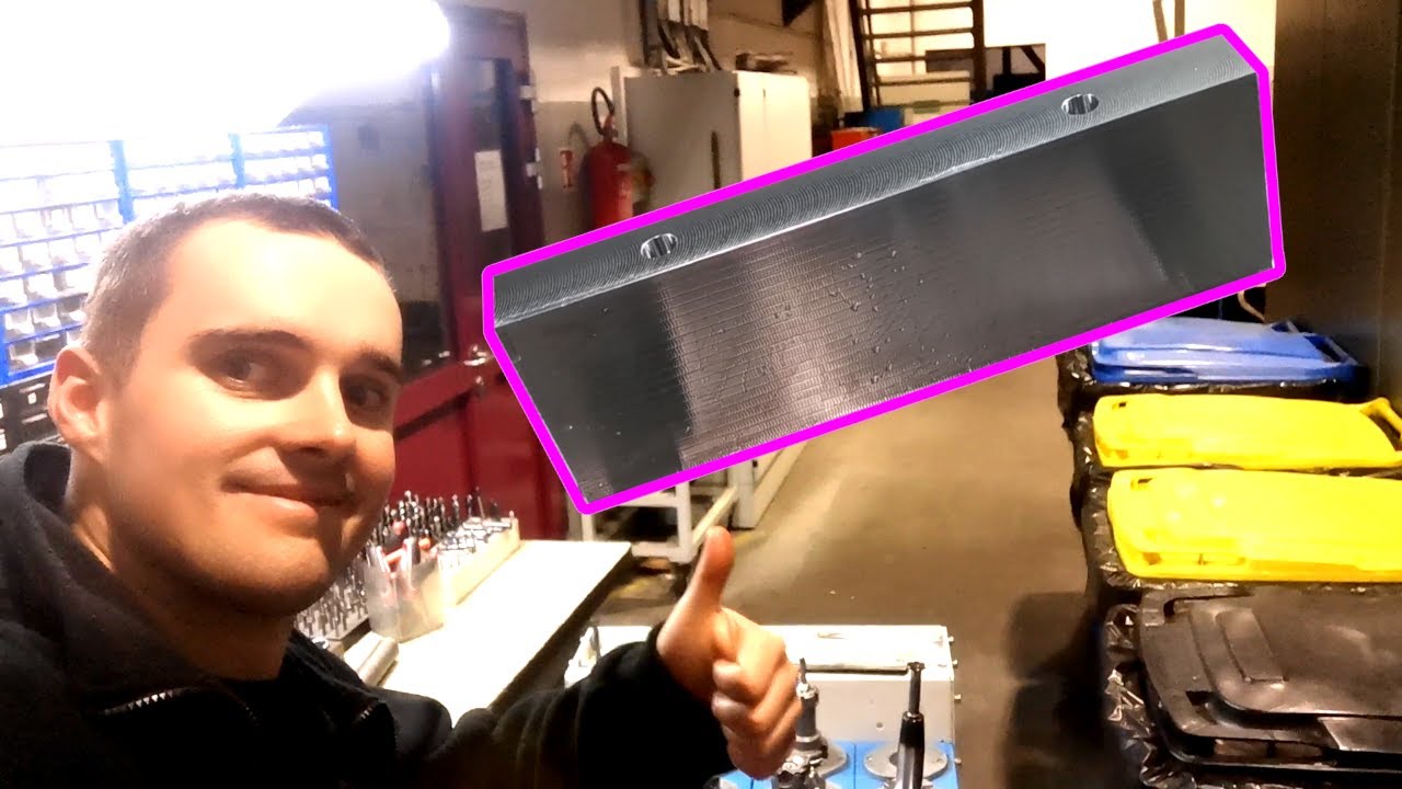 Zróbmy prosty detal ze stali 1.2312 # To jest mercedes do wożenia narzędzi.