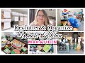 WHOLE KITCHEN DECLUTTER AND ORGANIZE/CLEANING MARATHON/CLEAN WITH ME