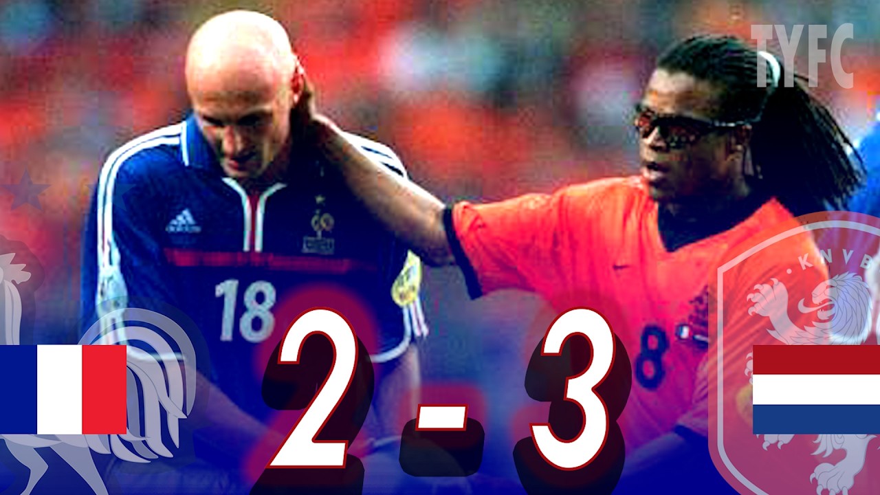 🇫🇷 France 2–3 Netherlands 🇳🇱 | Euro 2000 Group Stage - YouTube