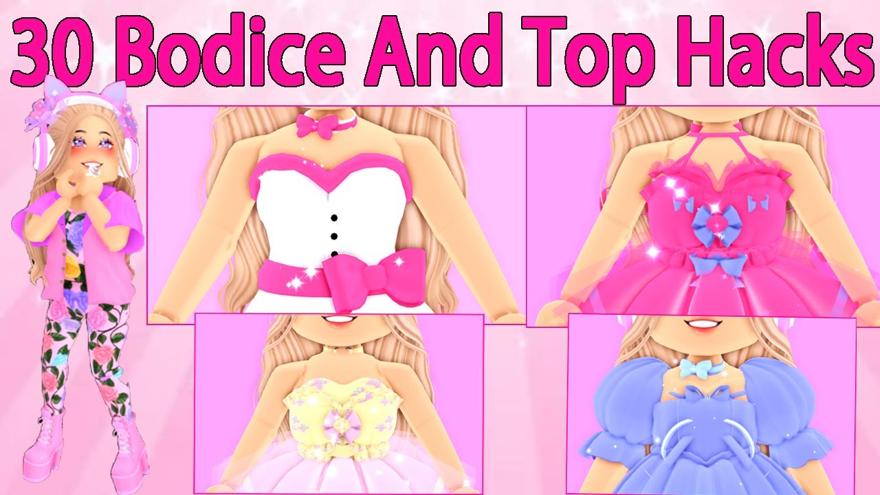 30 Bodice And Top Hacks In Royale High Outfit Hacks - YouTube
