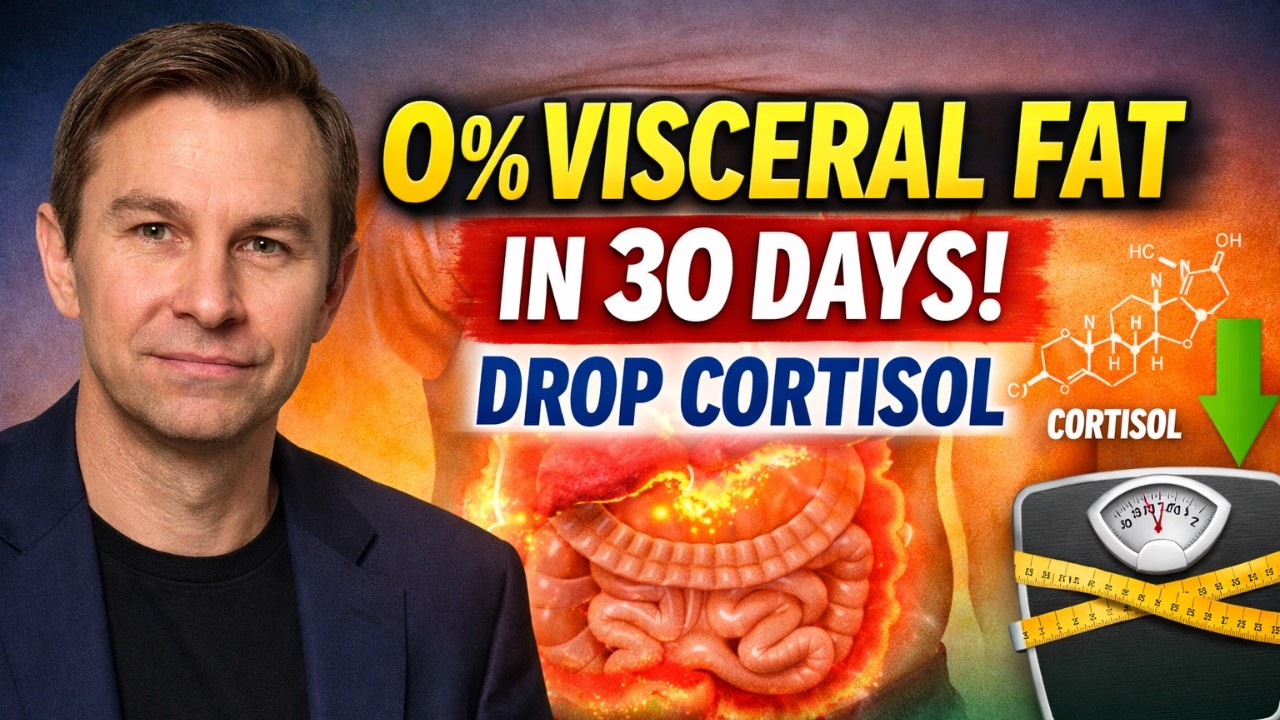 This Japanese Method Will Get You to 0% Visceral Fat in 30 Days(Drop Cortisol) Doctor David Sinclair