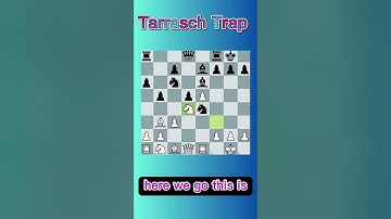 Trash The Competetion With The Tarrasch Trap!