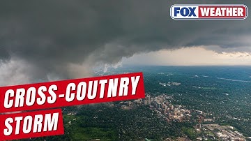 Cross-country Storm To Bring Severe Weather To Central US, Days Of Rain To Northeast