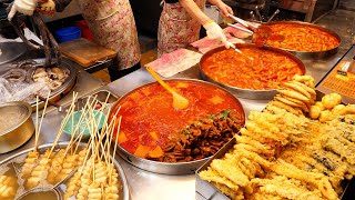 밀떡, 쌀떡, 닭발까지?!! 골라 먹는 재미가 있는 분식 맛집! / Spicy Chicken Feet, Tteokbokki, Sundae | Korean Street Food