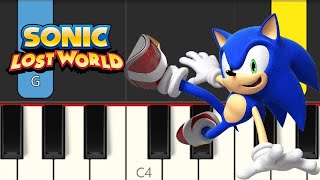 Sonic Lost World - Juice Archipelago - PIANO TUTORIAL