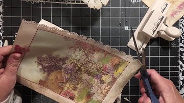 1800s ladies junk journal start to done series part 4- pockets,tucks,borders | dearjuliejulie