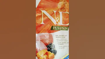 N D Lamb Pumpkin Blueberry Medium Maxi Adult Dog Food 8767777789 