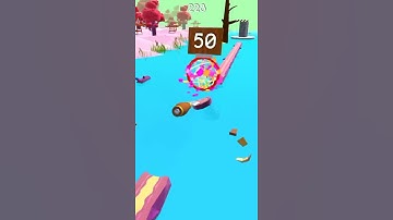 Spiral roll 3D video game gameplay android iso new update levels#2 #short