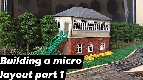 Building A Micro Layout - 00 gauge Micro Layout