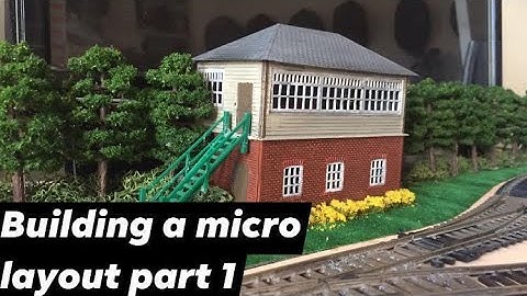 Building A Micro Layout - 00 gauge Micro Layout