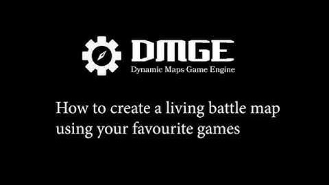 How to make a living battlemap out of a video game