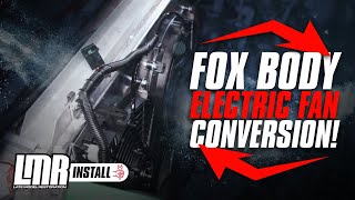 Fox Body Mustang Electric Fan & Shroud Kit (7993)