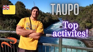 Niue Bodybuilder: Taupo Top Activities. Huka Falls, Prawn Park, Geothermal Pools, #barstarzz Part: 1