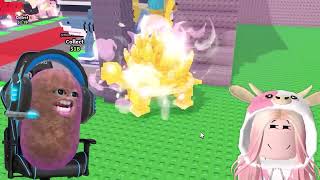 PRANK MOMON JADI AVATAR SUPER DUPER MINI DI STEAL A BRAINROT !! Roblox