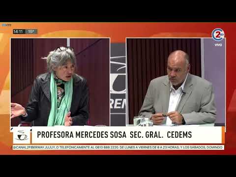SOBREMESA: Profesora Mercedes Sosa