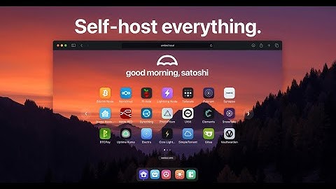 Introducing Umbrel 0.5 — A beautiful personal server OS for self-hosting