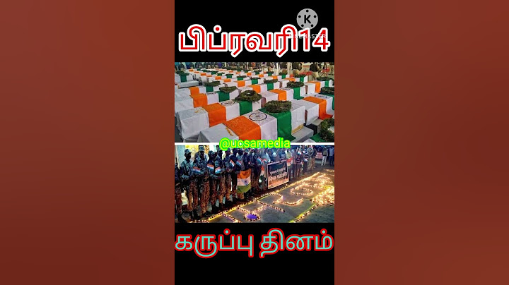 புல்வாமா தாக்குதலில் வீர மரணம் அடைந்த ராணுவ வீரர்களுக்கு வீர வணக்கங்கள் பிப்ரவரி 14 கருப்பு தினம்