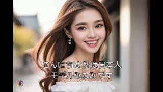 AI Japanese Model Minami #ai #japanmodel