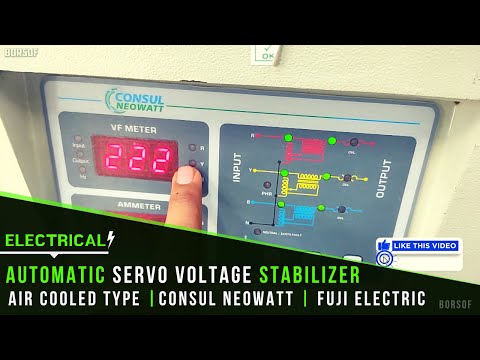 Automatic Air Cooled Servo Voltage Stabilizer Overview, 15KVA, Consul  Neowatt