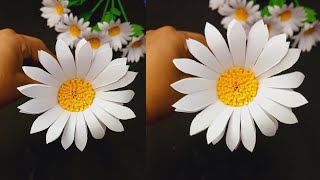 Easy Paper Flower Making । How To Make Paper Flower । Paper Craft । Paper Flower ।