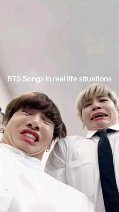BTS songs in real life situations 🤧 #bts #kpop @PinkBlack9852