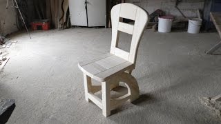 Изготовление стула / Production of a chair