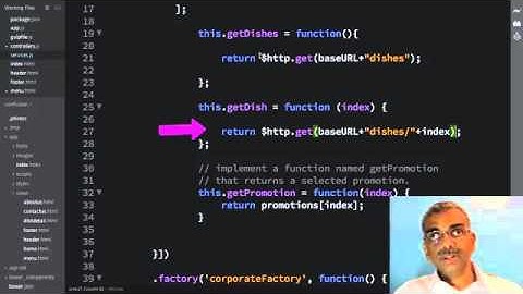 Week 4 04 Exercise Video Client Server Communication using $http
