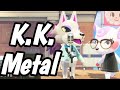 Kk metal  sing by 9 villagers animal crossing