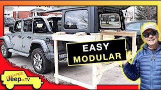 Lift and Store Your Hard Top Without a Hoist