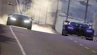 Bugatti Vision GT vs Hypercars at Highglands