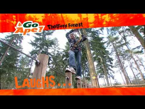 Go Ape Thetford Forest Suffolk Youtube