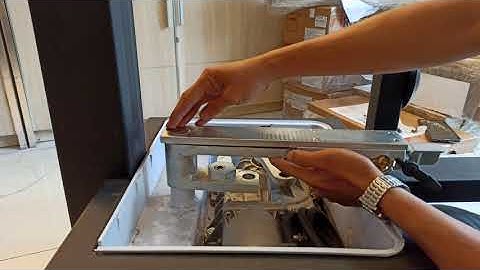 Hướng dẫn lắp cối khoá âm sàn trước khi lắp cổng