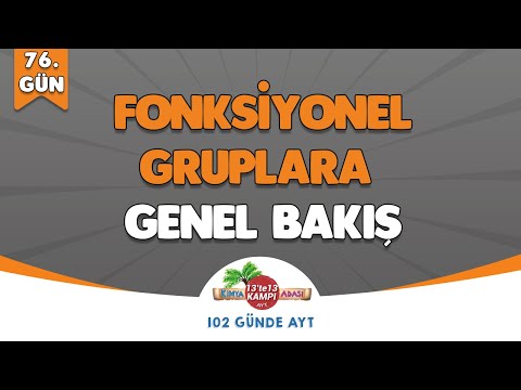 📌76.GÜN l Fonksiyonel Gruplara Genel Bakış 🤓 Kimya Adası #aytkimya