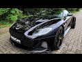 Aston Martin DBS Superleggera - Wild Super GT Rocket! Pure Loud V12 Exhaust Drive Sound!