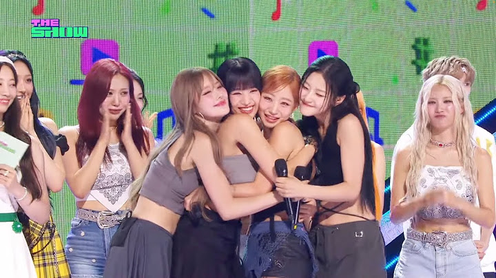 (eng) KISS OF LIFE 'Sticky' First Win Speech | THE SHOW CHOICE 240709
