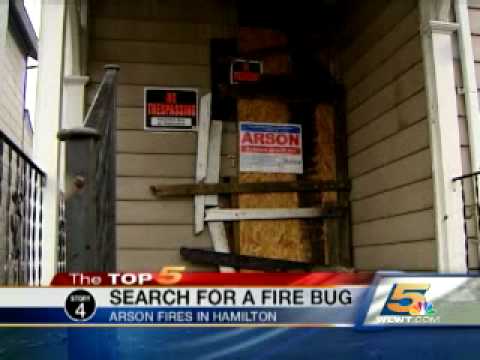 Rash of Arsons in Hamilton, Ohio