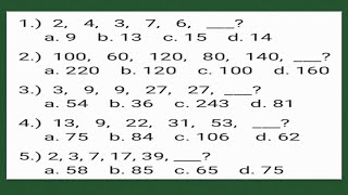 NUMBER SERIES | NUMBER SEQUENCE